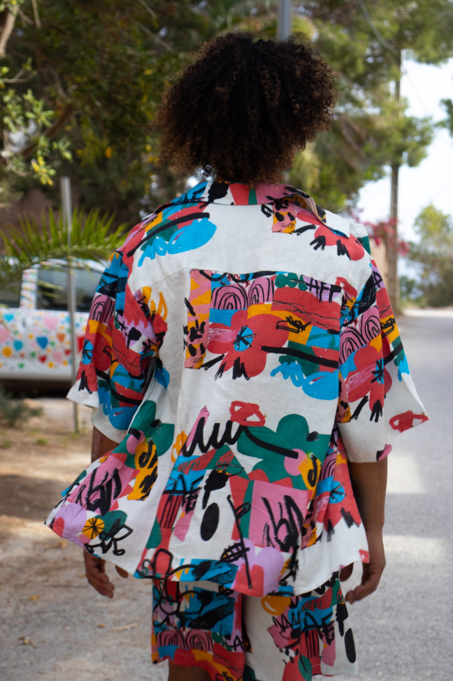 Kimono/shirt - Designed by Holamaybe white version